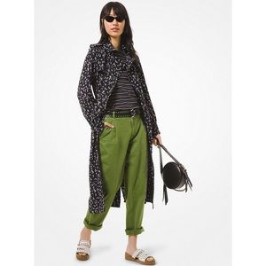 MICHAEL MICHAEL KORS | Floral Cady Trench Coat